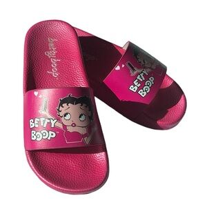 Betty Boop Pink Slides